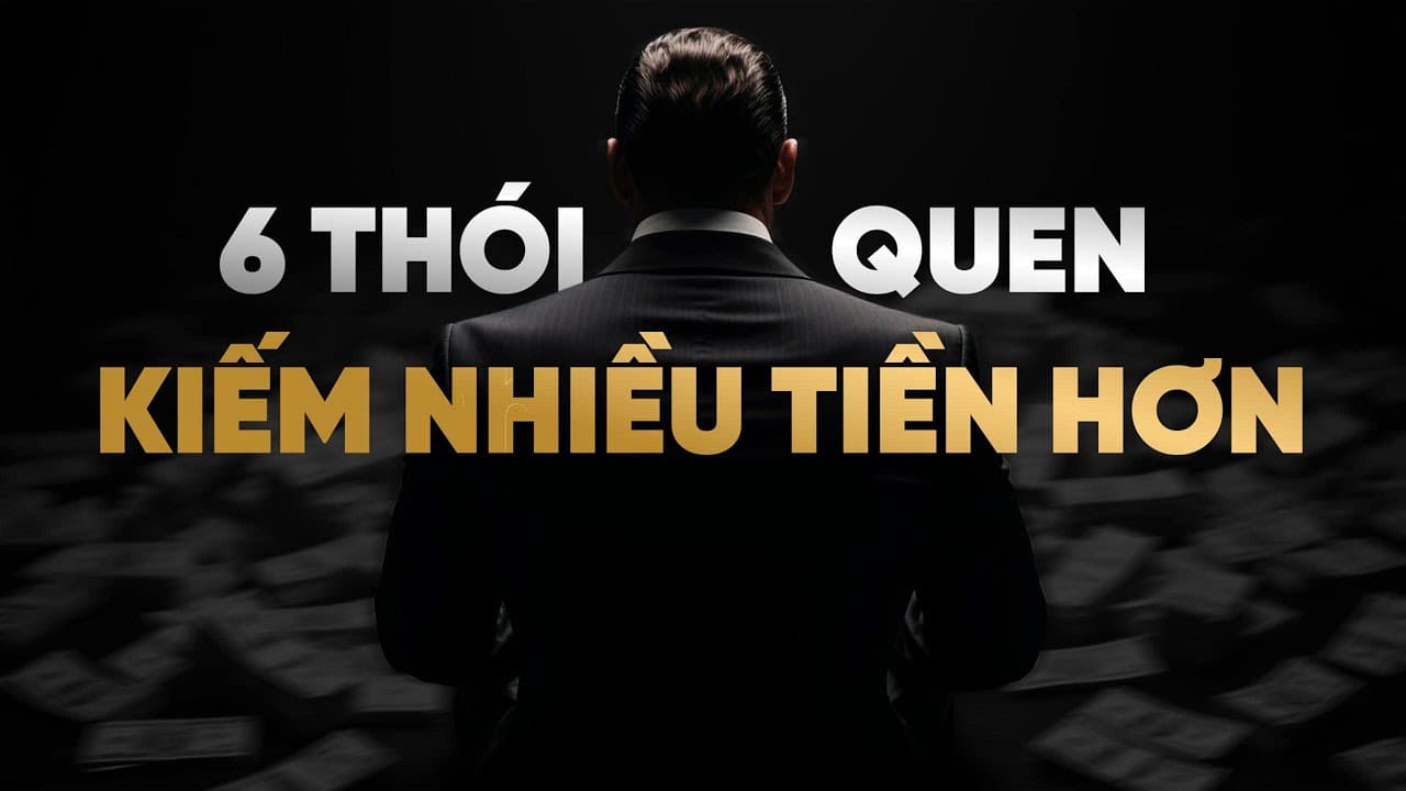  6 Thói Quen Để Kiếm Nhiều Tiền Hơn